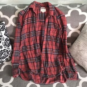 American Eagle Plaid Long Sleeve